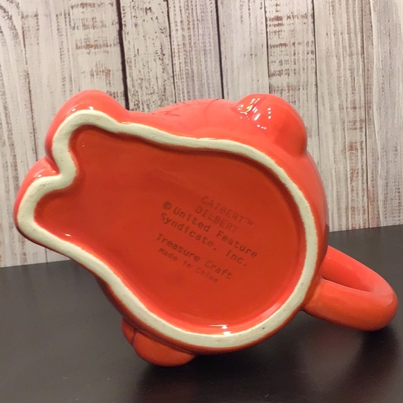 CATBERT Dilbert Comic Sculpted Cat Coffee Mug Cup - Picture 5 of 5